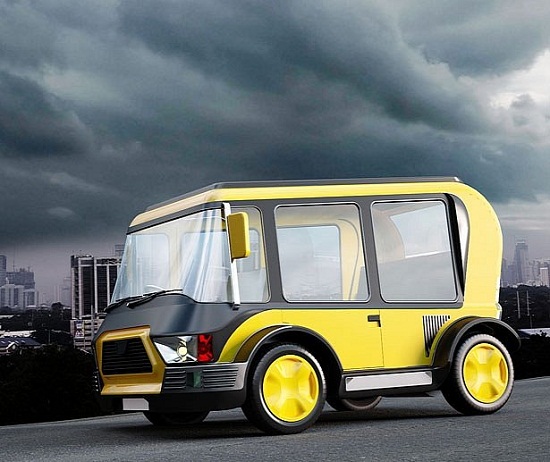 Taxi chạy bằng năng lượng mặt trời